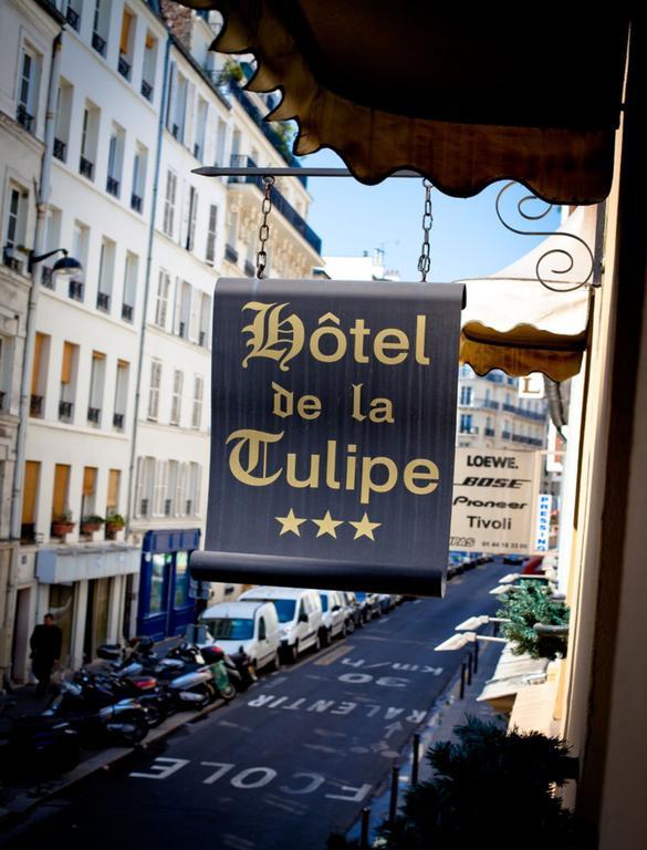 Hotel De La Tulipe ปารีส ภายนอก รูปภาพ